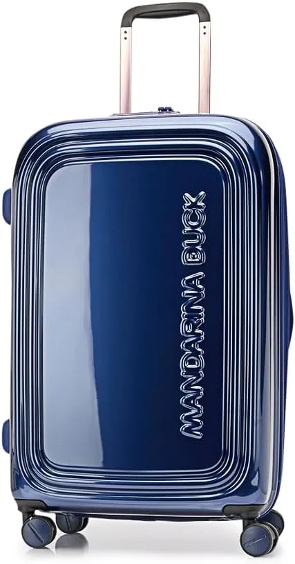 Mandarina Duck Logo Print and Metal, Indigo, M