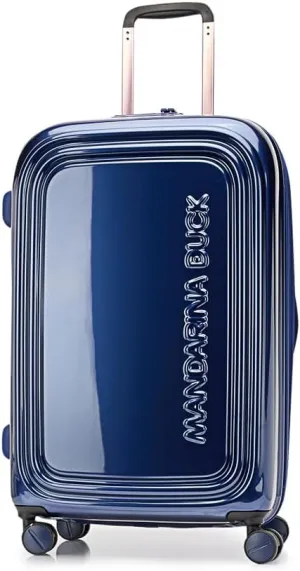 Mandarina Duck Logo Print and Metal, Indigo, M