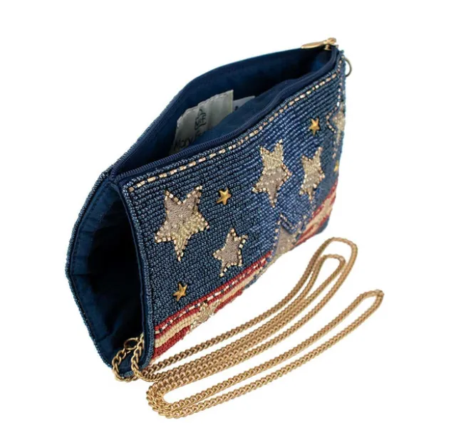 Mary Frances Americana Crossbody Phone Bag