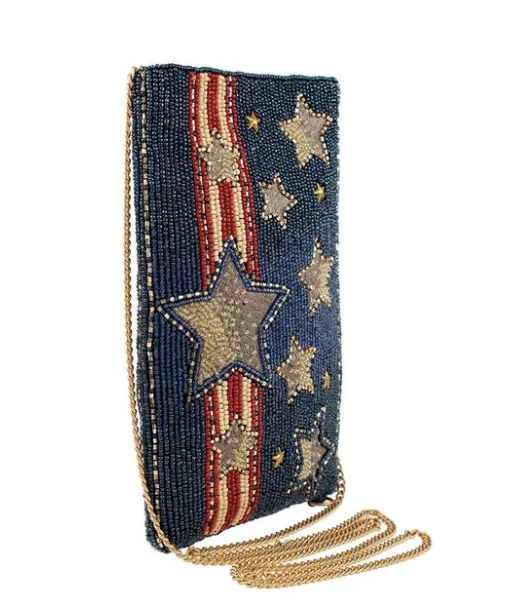 Mary Frances Americana Crossbody Phone Bag