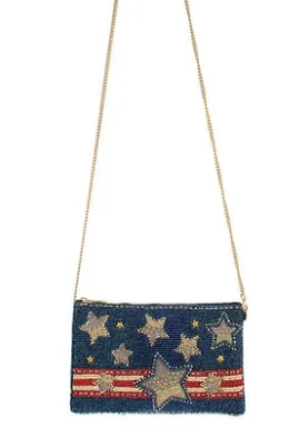 Mary Frances Americana Crossbody Phone Bag