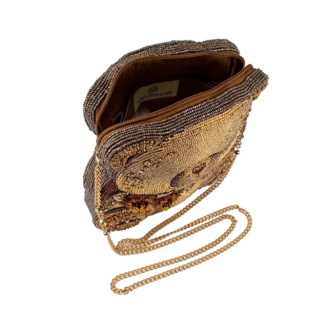 Mary Frances Can't Bear It Crossbody Handbag
