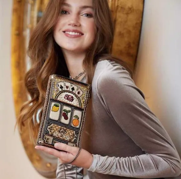 Mary Frances Payoff Crossbody Phone Bag