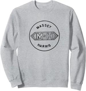 Masey Harris Vintage Tractor Drawn Classic Farming Heritage Sweatshirt