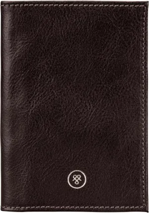 Maxwell Scott - Luxury Leather Passport Holder Cover for Luxury Travel - Handmade from Italian Full Grain Hides - The Prato