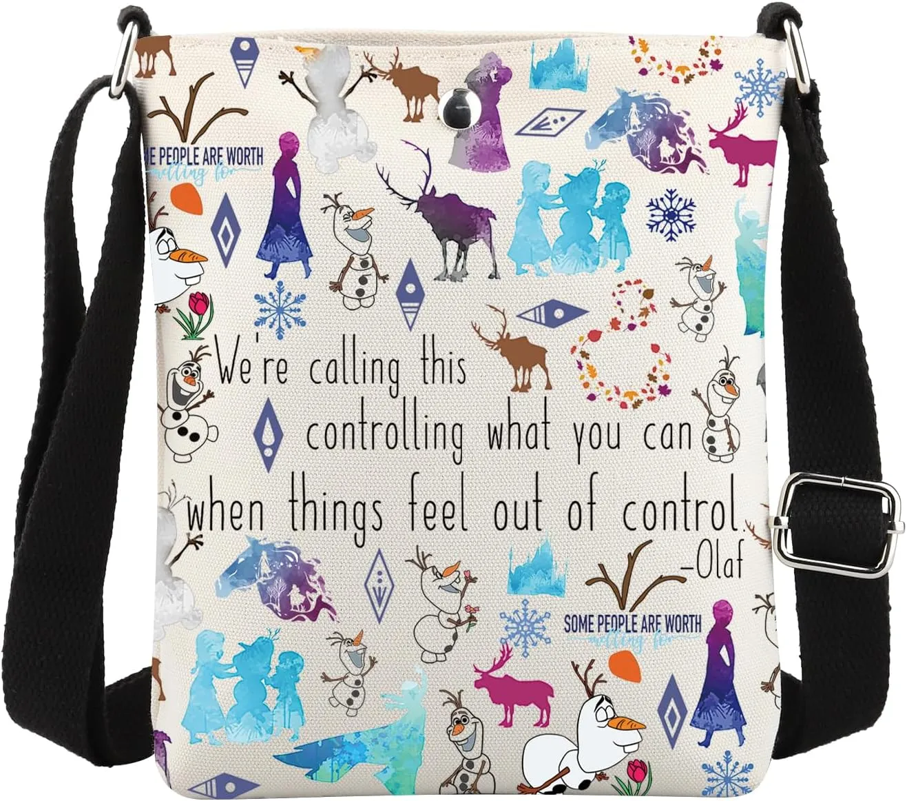 MBMSO Olaf Snowman Crossbody Bag - Cartoon Movie Gift