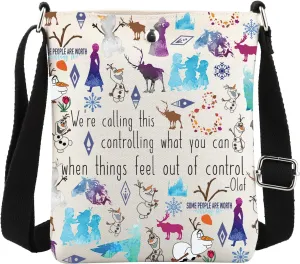 MBMSO Olaf Snowman Crossbody Bag - Cartoon Movie Gift