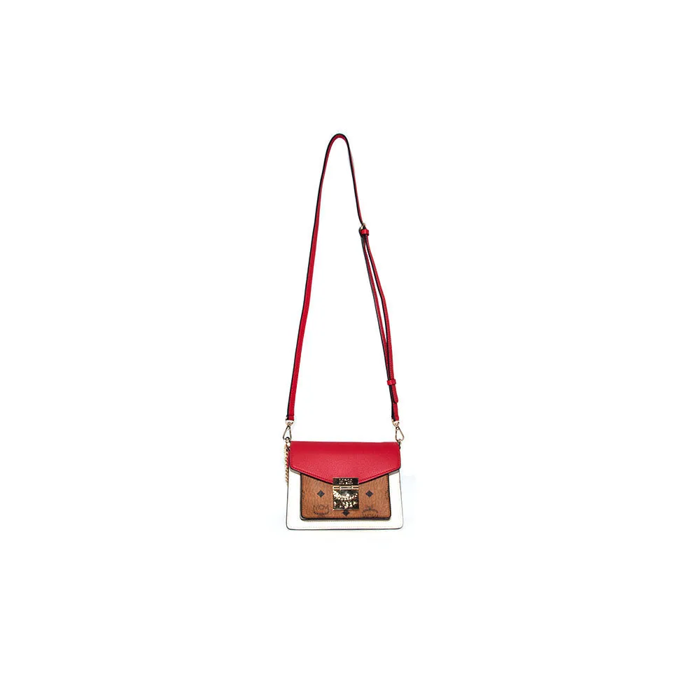 MCM Bag Cognac Red - Mini
