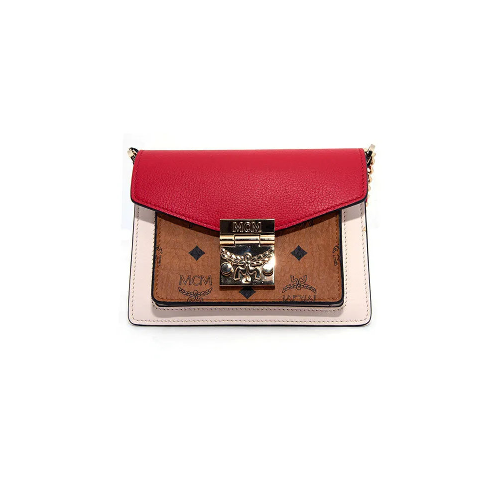 MCM Bag Cognac Red - Mini
