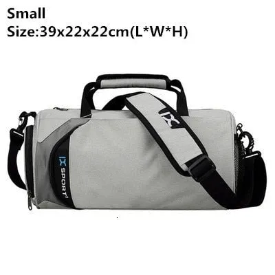 Men Gym Bags Outdoor Travel Sport Bag Multifunction Dry Wet Separation Bags
