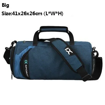 Men Gym Bags Outdoor Travel Sport Bag Multifunction Dry Wet Separation Bags