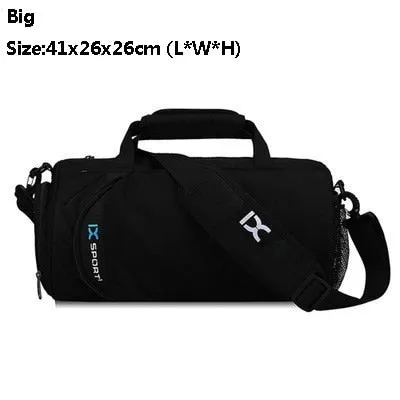 Men Gym Bags Outdoor Travel Sport Bag Multifunction Dry Wet Separation Bags