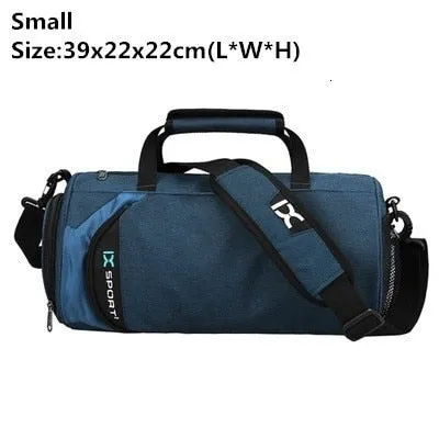 Men Gym Bags Outdoor Travel Sport Bag Multifunction Dry Wet Separation Bags