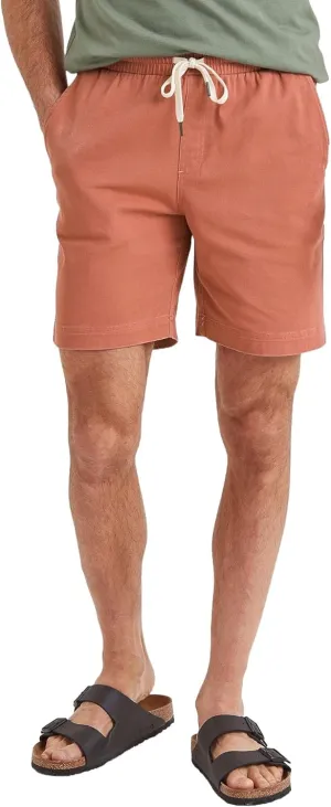 Mens Loredo Casual Shorts (L) (Washed Red), Large