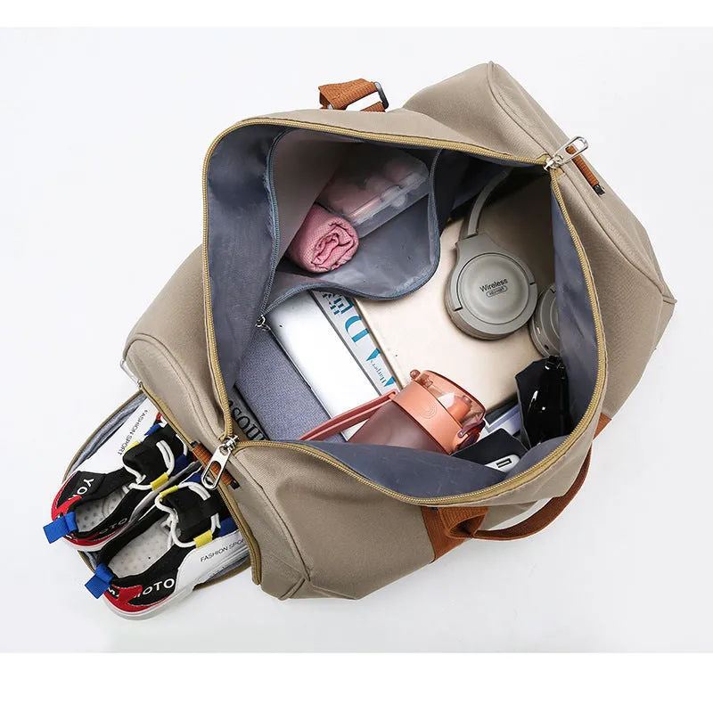 Men's Unique Dry Wet Separation Portable Bags