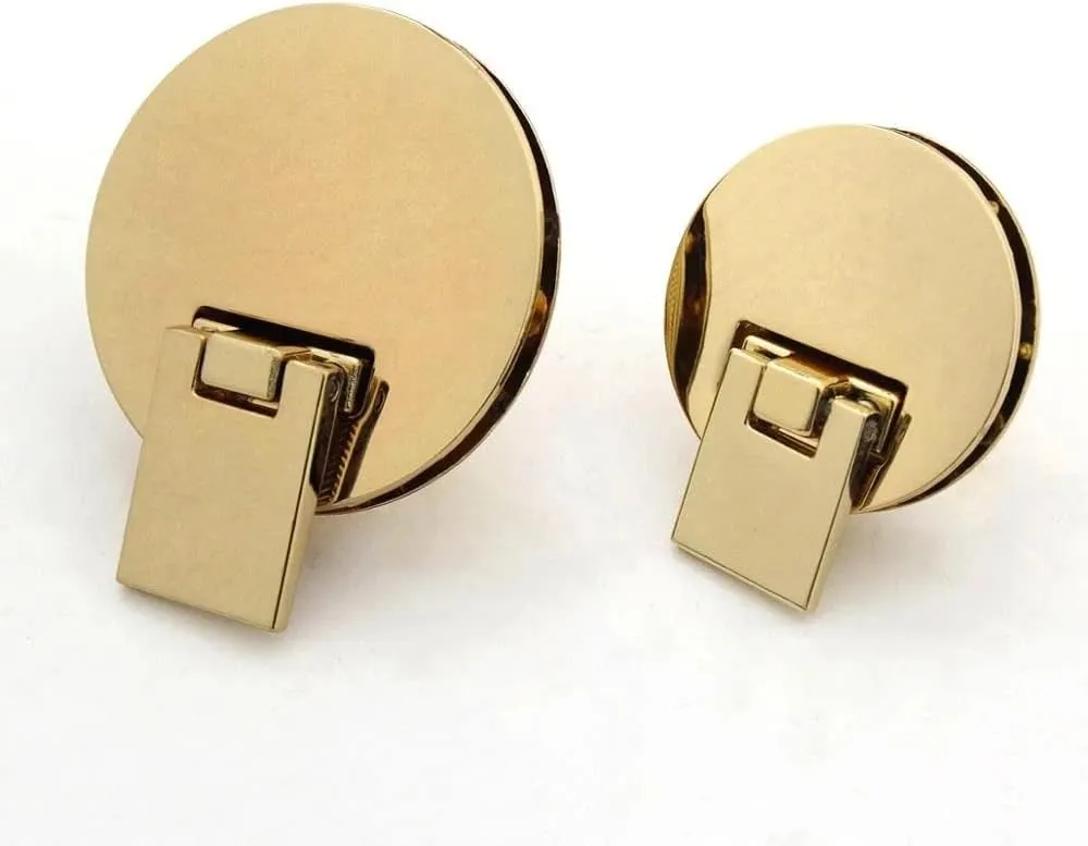 Metal Folding Lock Switch Lock Closure Parts Handbag Shoulder Bag Purse Hardware Accessories(46.5mm)