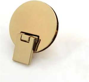 Metal Folding Lock Switch Lock Closure Parts Handbag Shoulder Bag Purse Hardware Accessories(46.5mm)