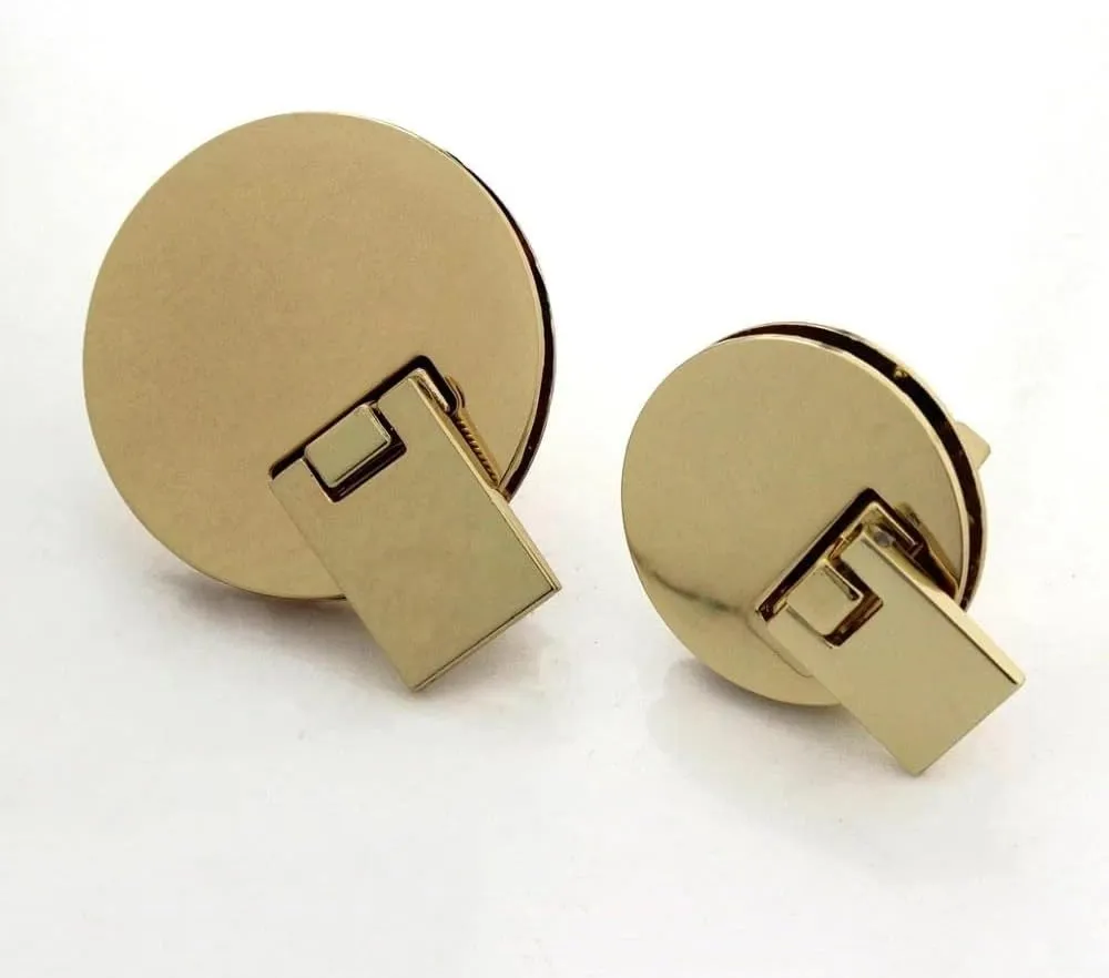 Metal Folding Lock Switch Lock Closure Parts Handbag Shoulder Bag Purse Hardware Accessories(46.5mm)