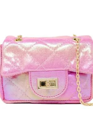 Metallic Rainbow Mini Bag