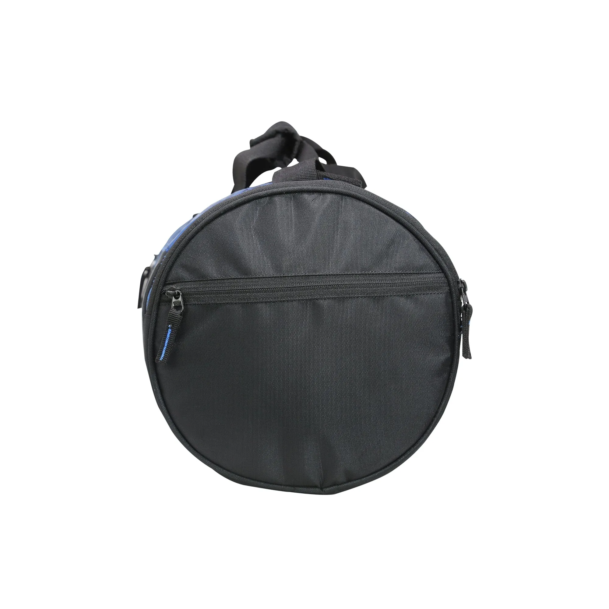 Mike Dual Tone Gym Bag - Camo Blue
