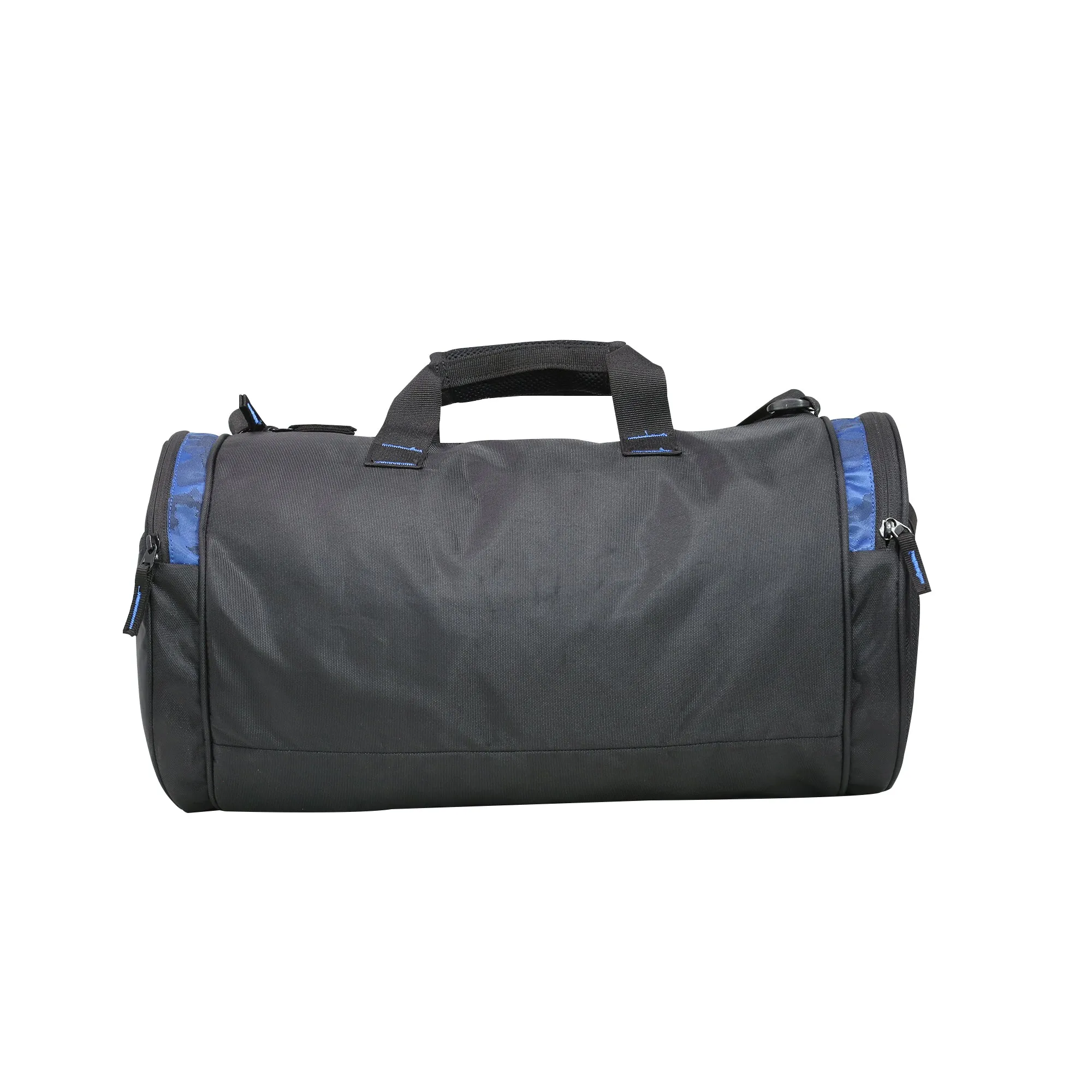 Mike Dual Tone Gym Bag - Camo Blue