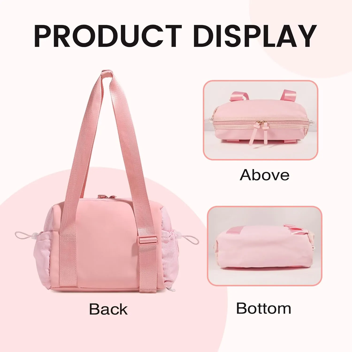 Mini Gym Bag for Women Small Gym Tote Bag with Wet Compartment Waterproof Sport Travel Duffel Bag Workout Bag 2025