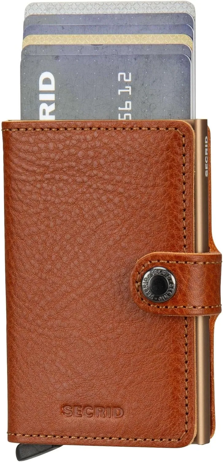 MINIWALLET SECRID VEG CARAMELLO SAND