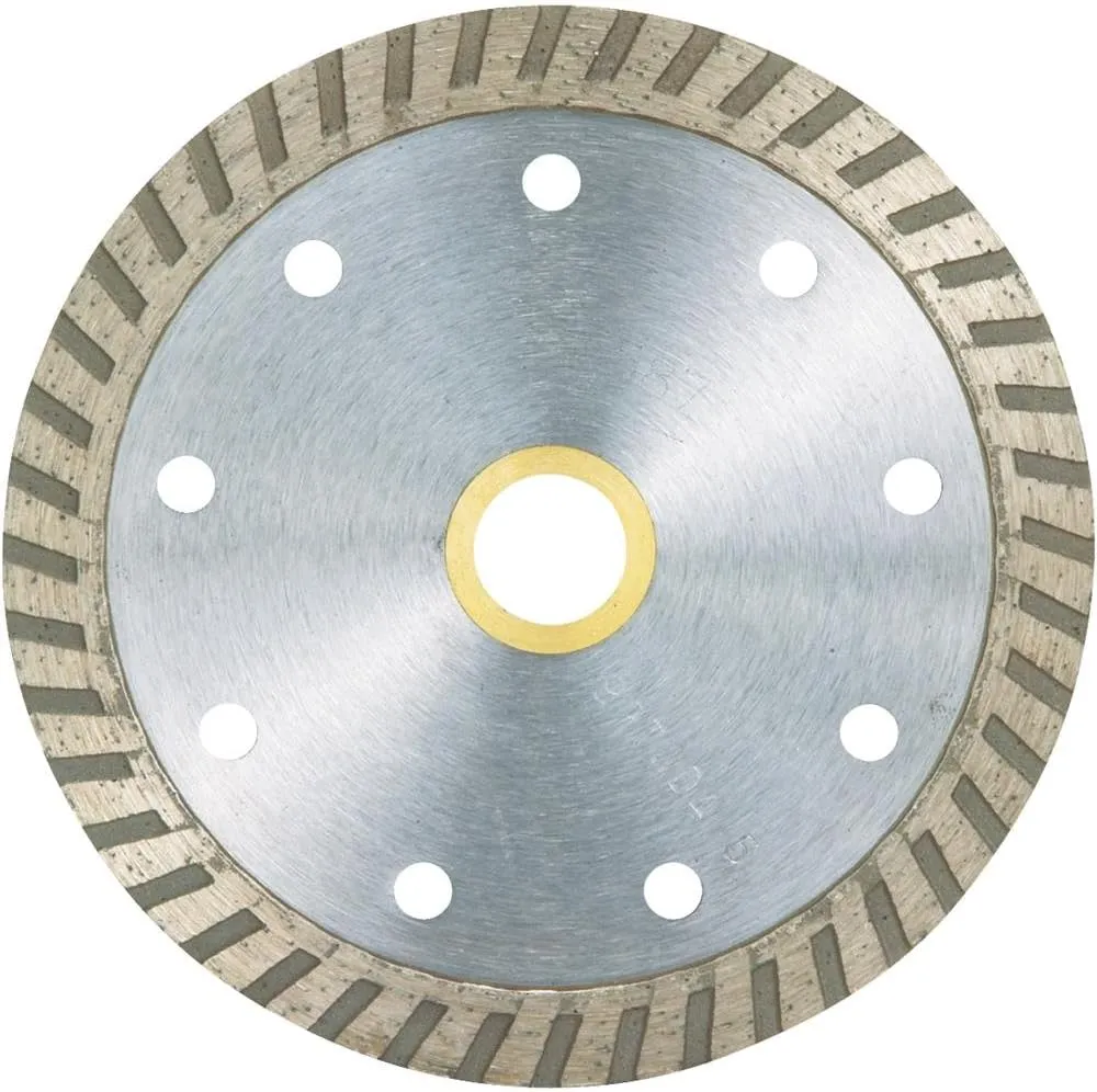 MK Diamond 159404 MK-99 4-1/2-Inch Dry or Wet Cutting Turbo Saw Blade with 5/8-Inch or 7/8-Inch Arbor for Concrete and Brick