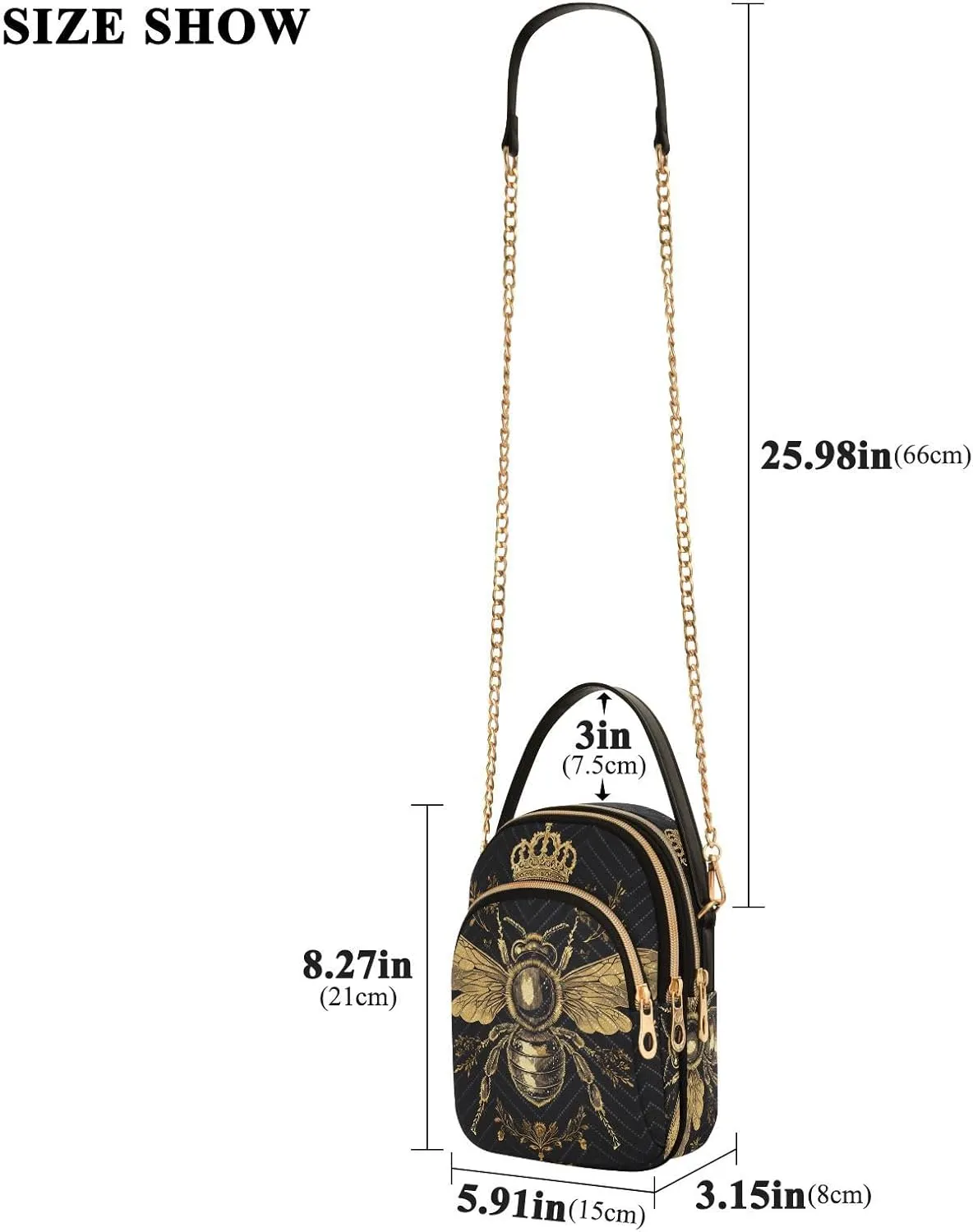 MNSRUU Quilted Crossbody Bags for Women Trendy, Women's Crossbody Handbags Goth Skull Travel Cell Phone Purses Bags