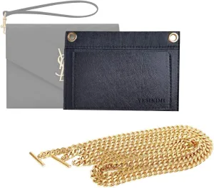 MONOGRAM Clutch Conversion Kit Premium Felt Inset With 120cm Chain For her