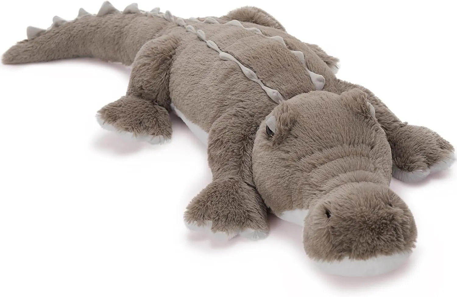 MorisMos Giant Alligator Stuffed Animal, 46" Soft Large Alligator Plush Toy, Big Stuffed Crocodile Gifts for Kids Boys Girls, 46inch