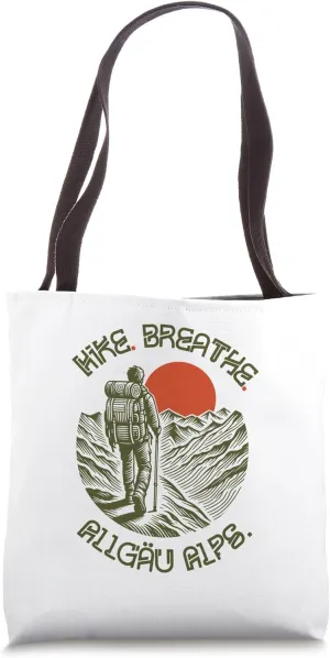 Mountaineering - Allgäu Alps Tote Bag
