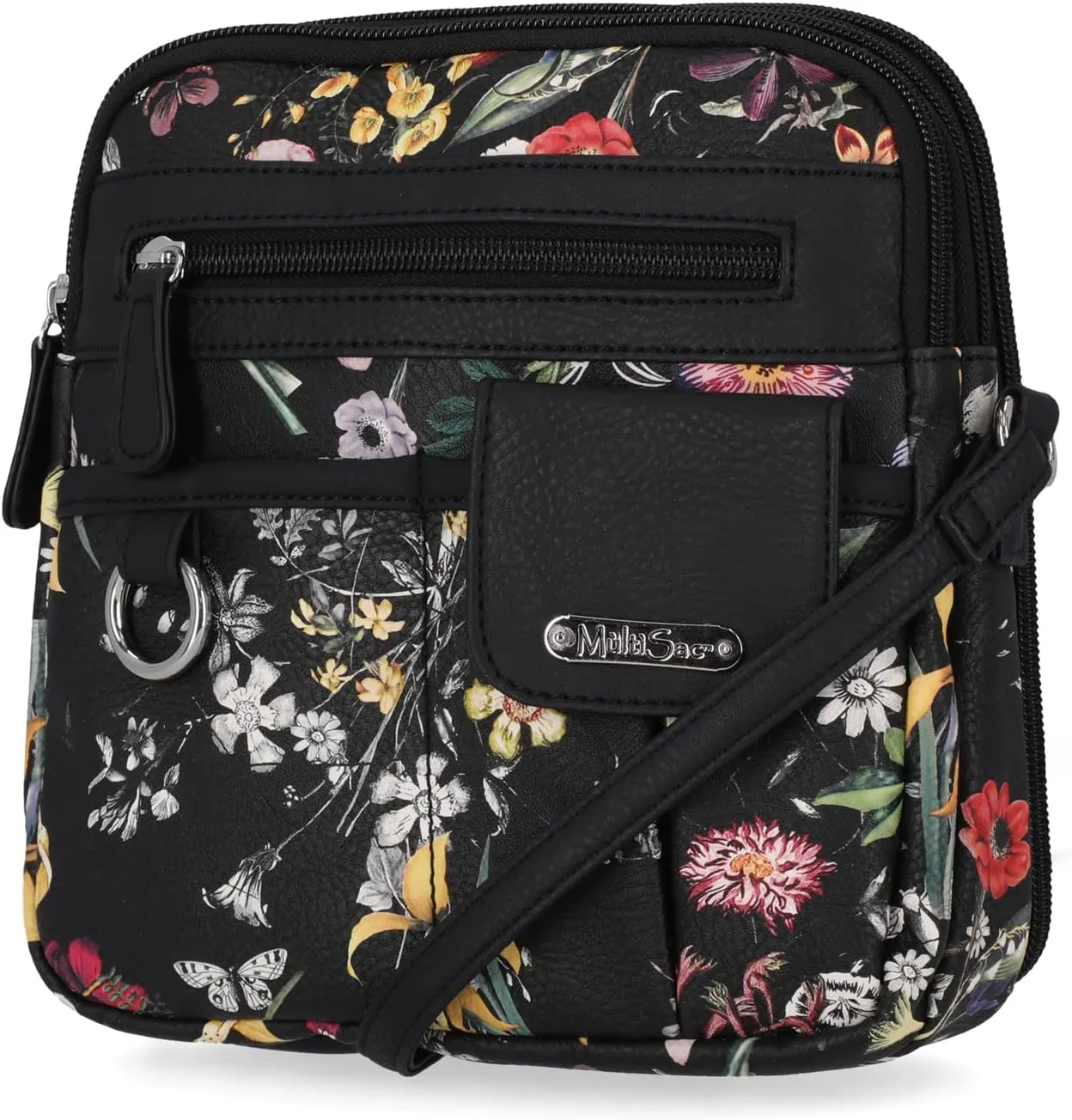 MultiSac North South Mini Zip Around Crossbody Bag