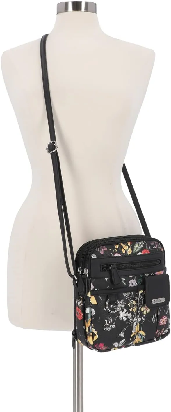 MultiSac North South Mini Zip Around Crossbody Bag