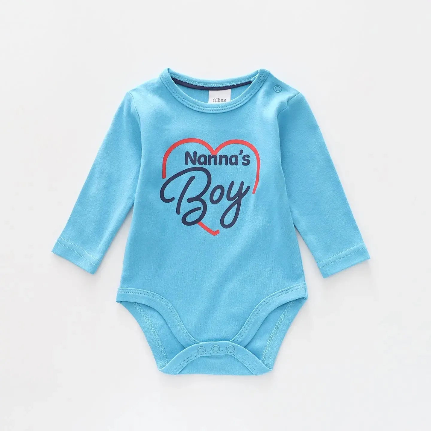 Nannas Boy, Baby Boys Bodysuit