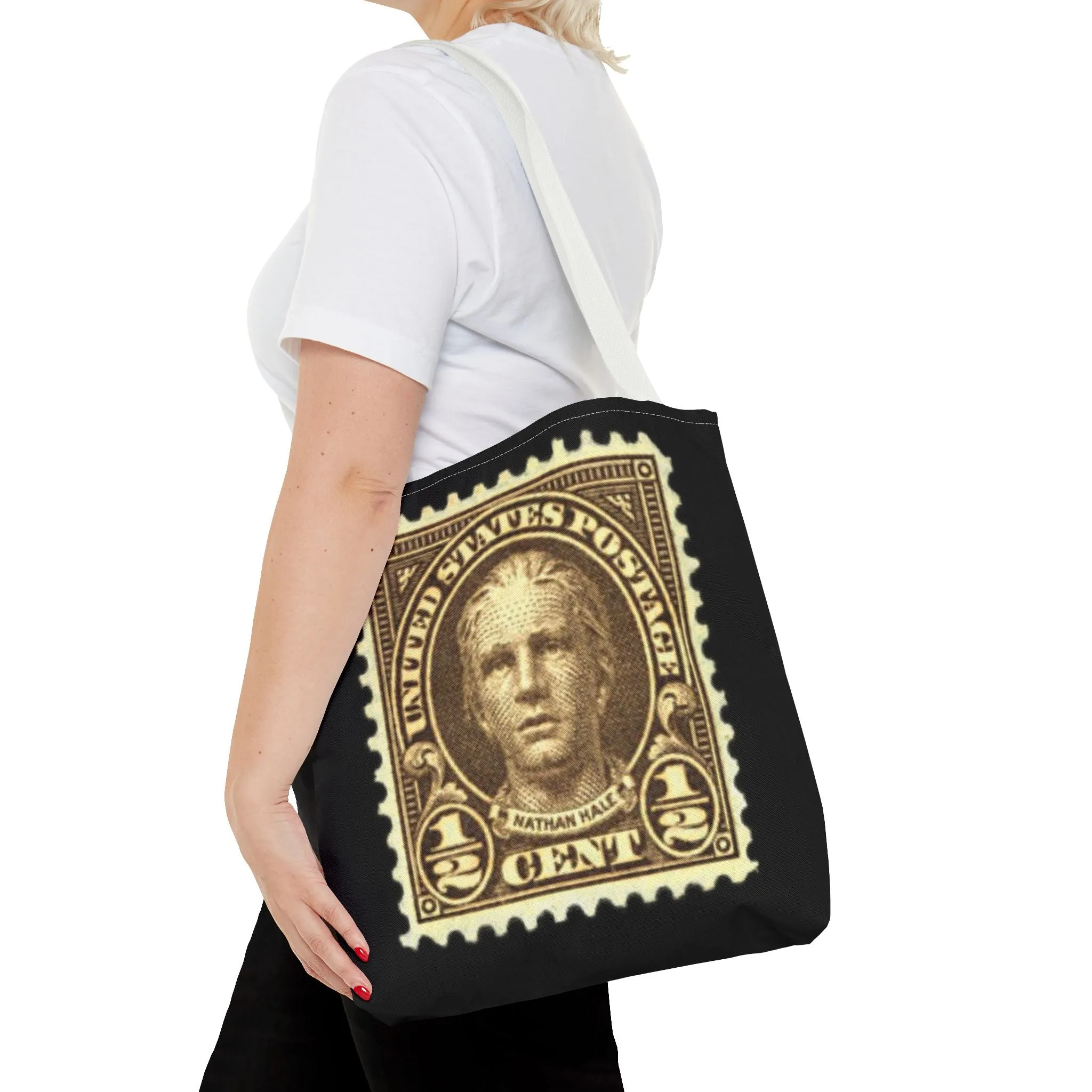 NATHAN HALE STAMP Tote Bag