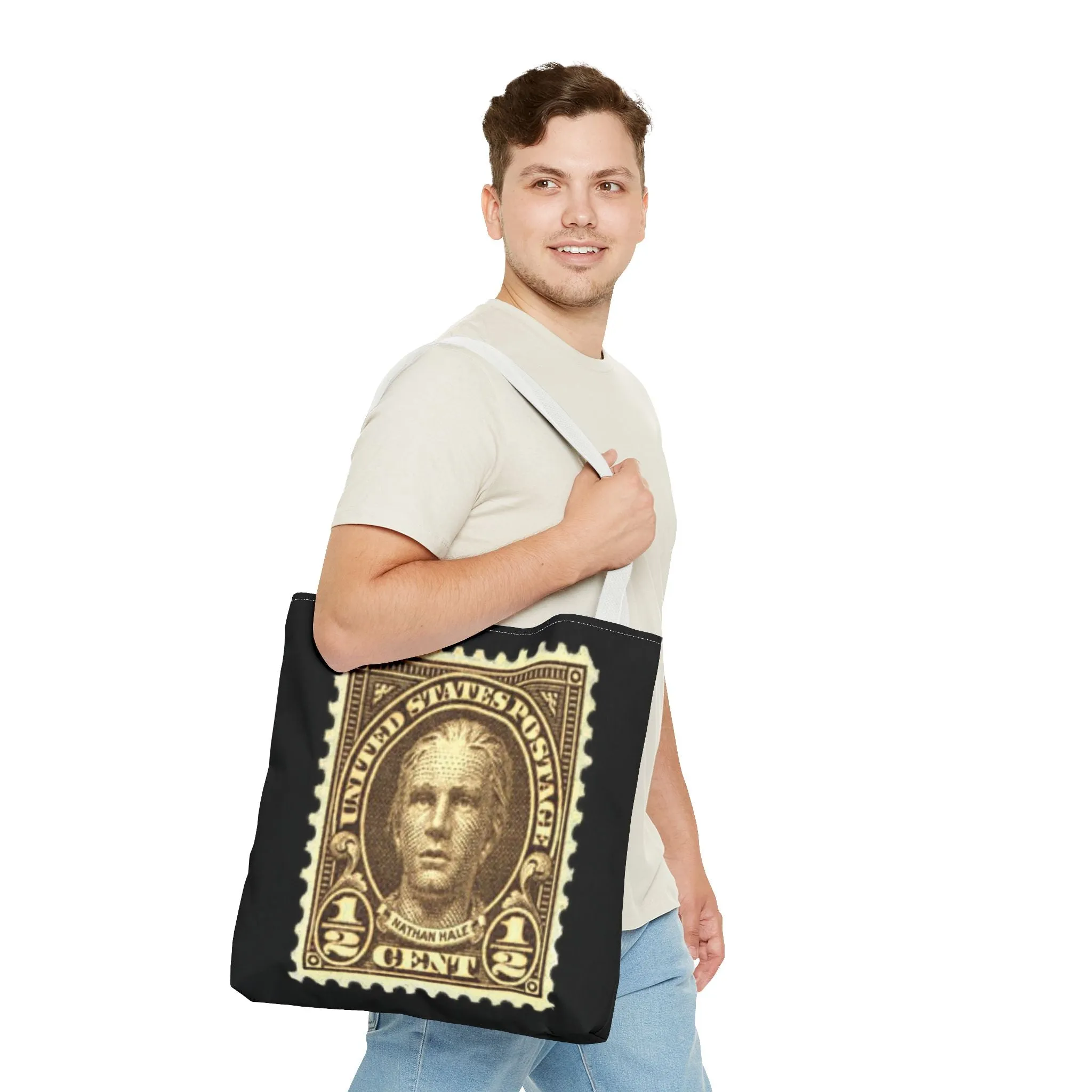 NATHAN HALE STAMP Tote Bag