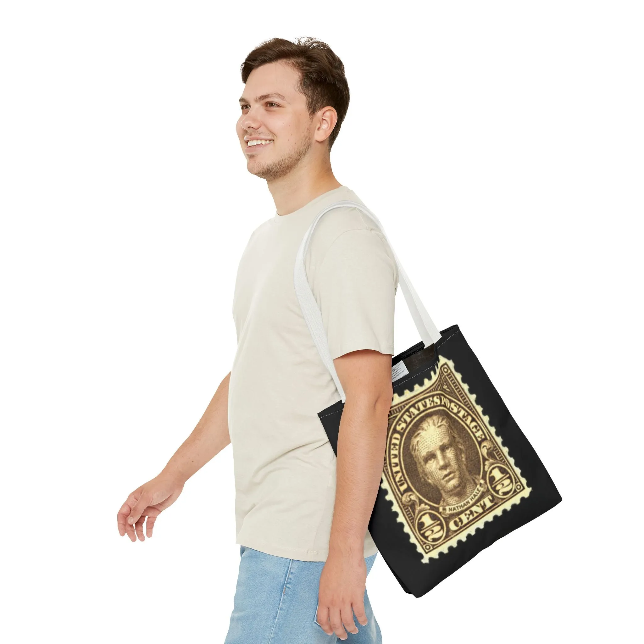 NATHAN HALE STAMP Tote Bag