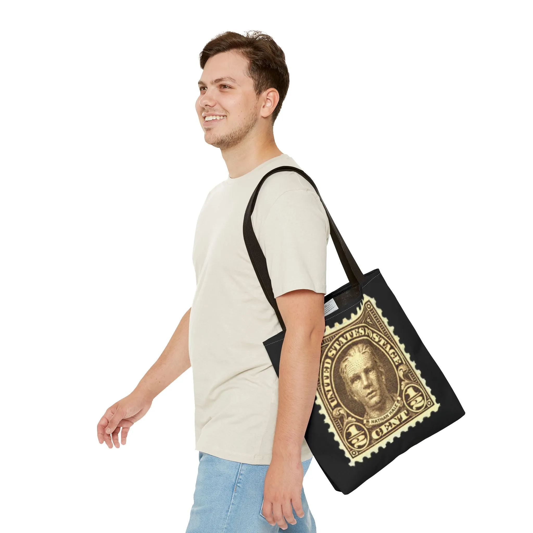 NATHAN HALE STAMP Tote Bag