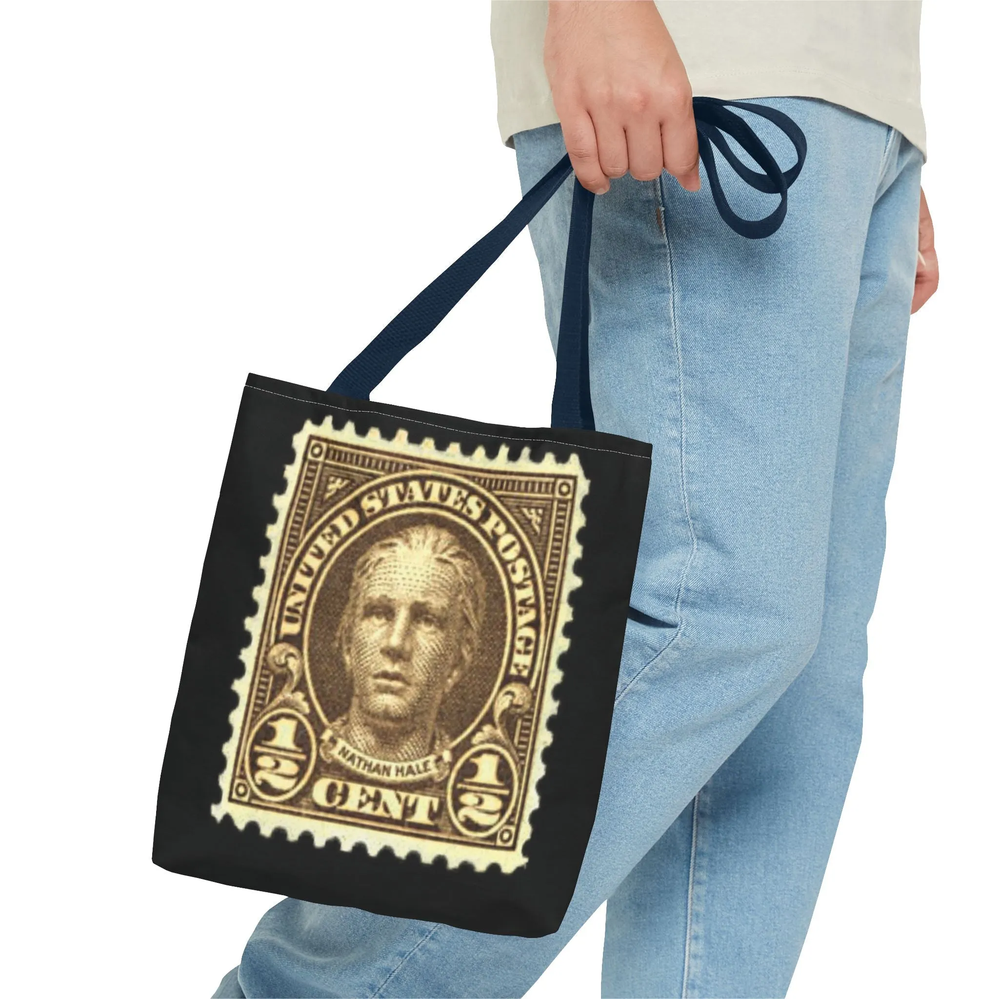 NATHAN HALE STAMP Tote Bag