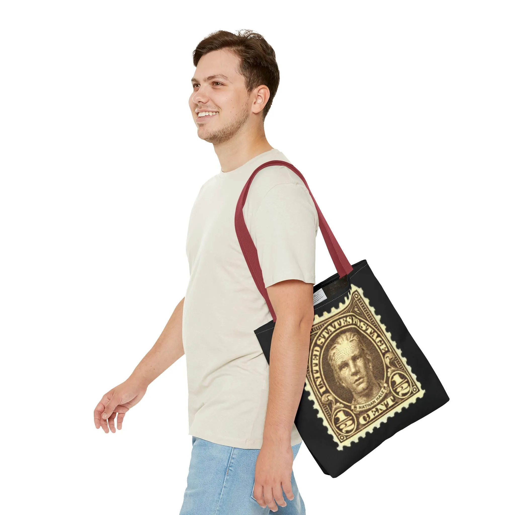 NATHAN HALE STAMP Tote Bag