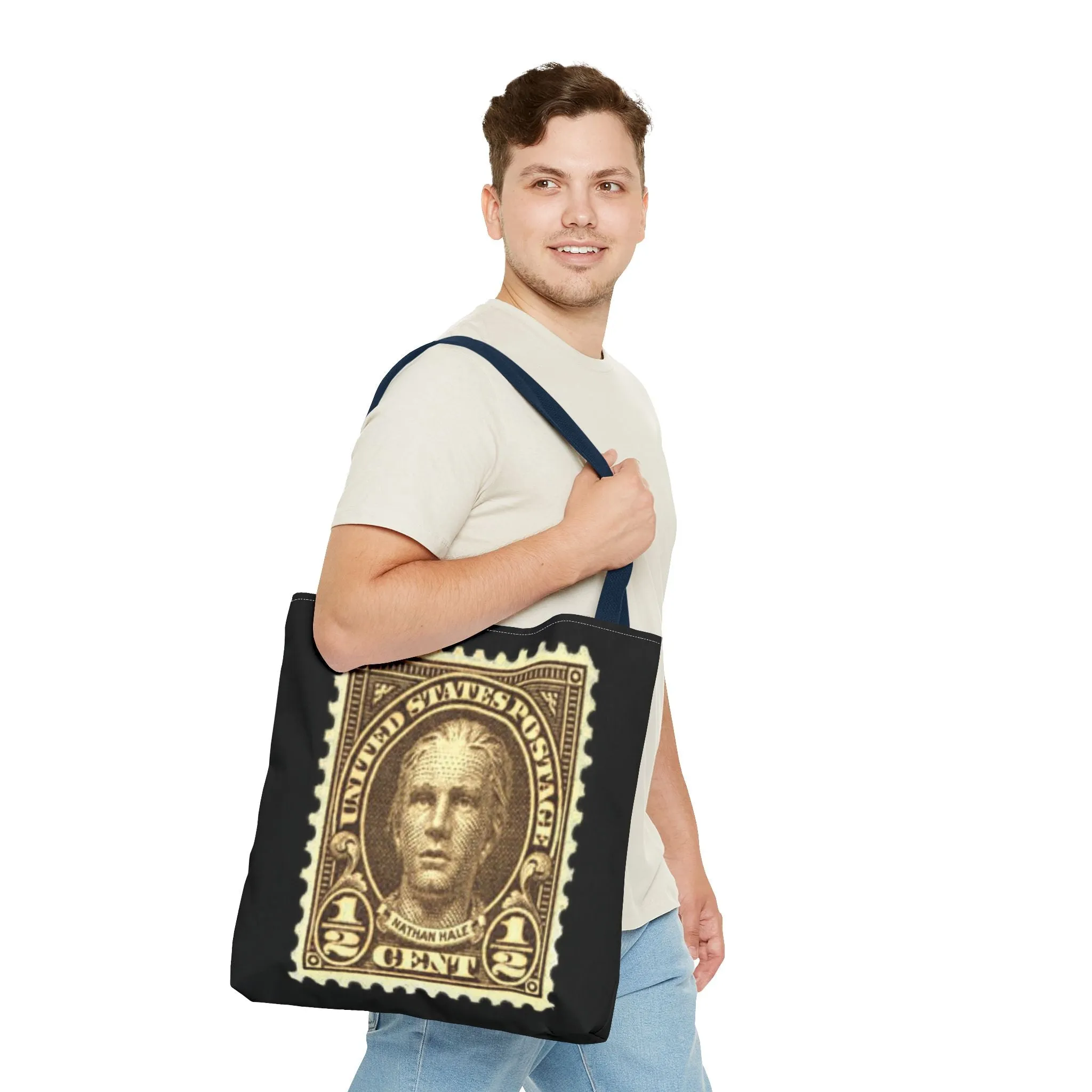NATHAN HALE STAMP Tote Bag