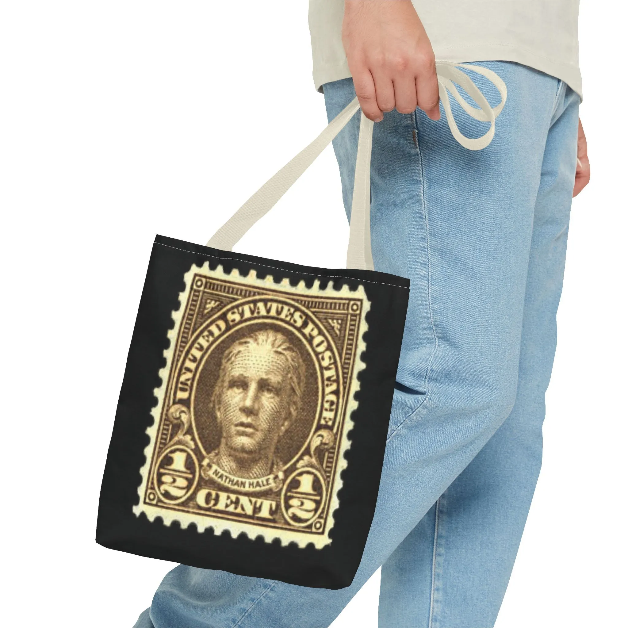 NATHAN HALE STAMP Tote Bag