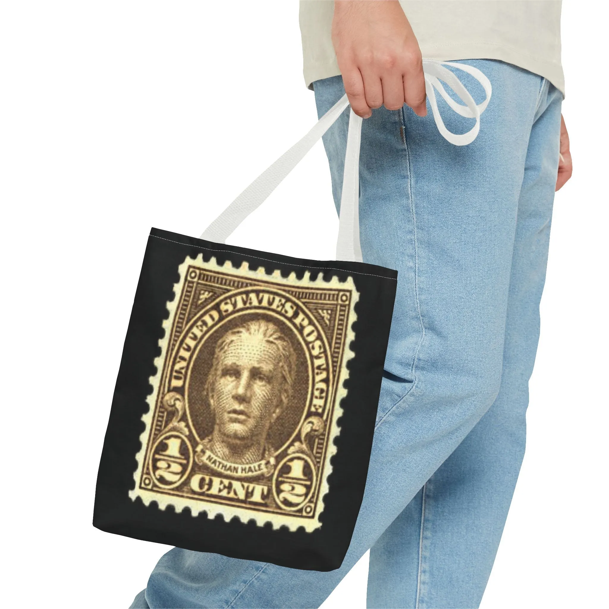 NATHAN HALE STAMP Tote Bag