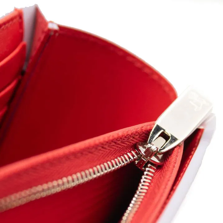 NEW Christian Louboutin Paloma Empire Maxi Spike Trim Clutch Skylight