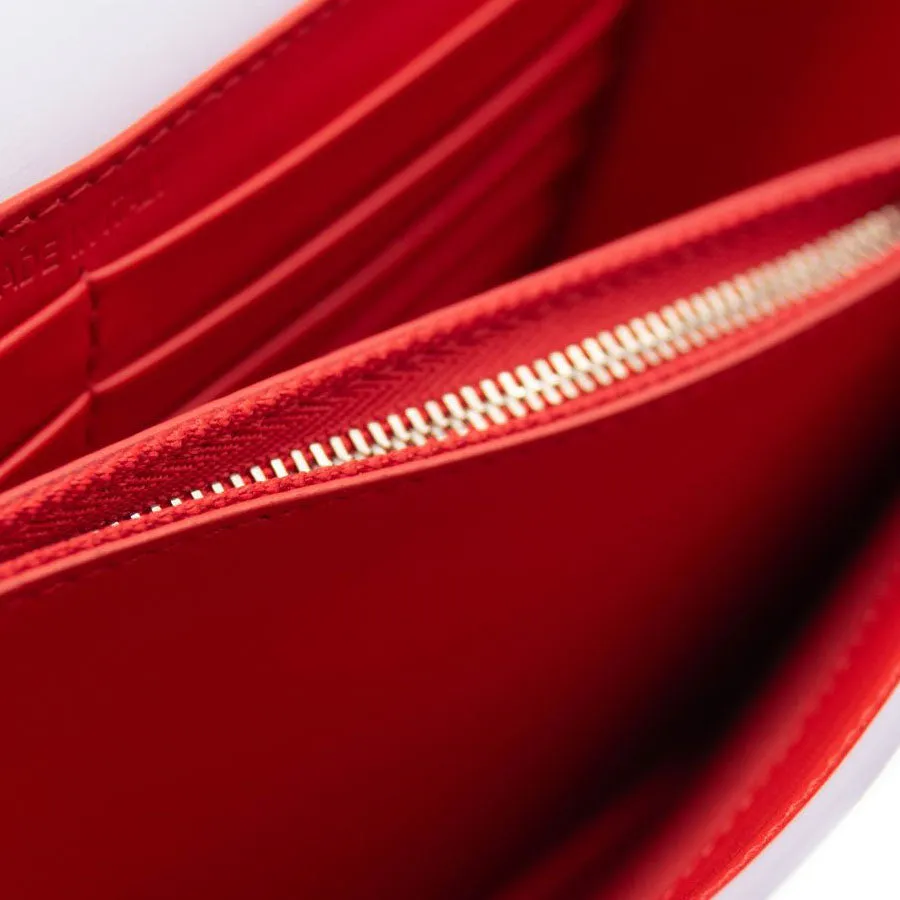 NEW Christian Louboutin Paloma Empire Maxi Spike Trim Clutch Skylight