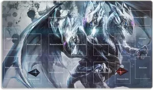 New Playmat Duel Monsters Blue-Eyes Ultimate Dragon Mouse Pad TCG CCG Trading Card Game Mat   Free Bag (ZD014-107)