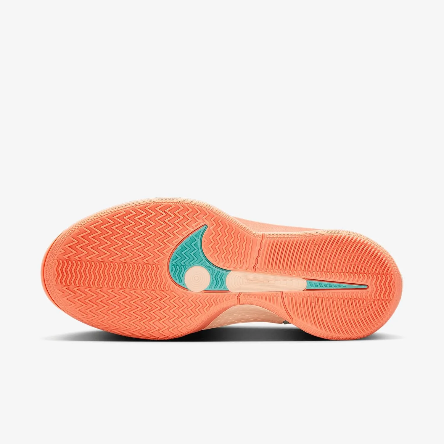 Nike Sabrina 2 Basketball Shoes (FQ2174-801, Apricot Agate/Washed Coral/Washed Teal/Light Bone)