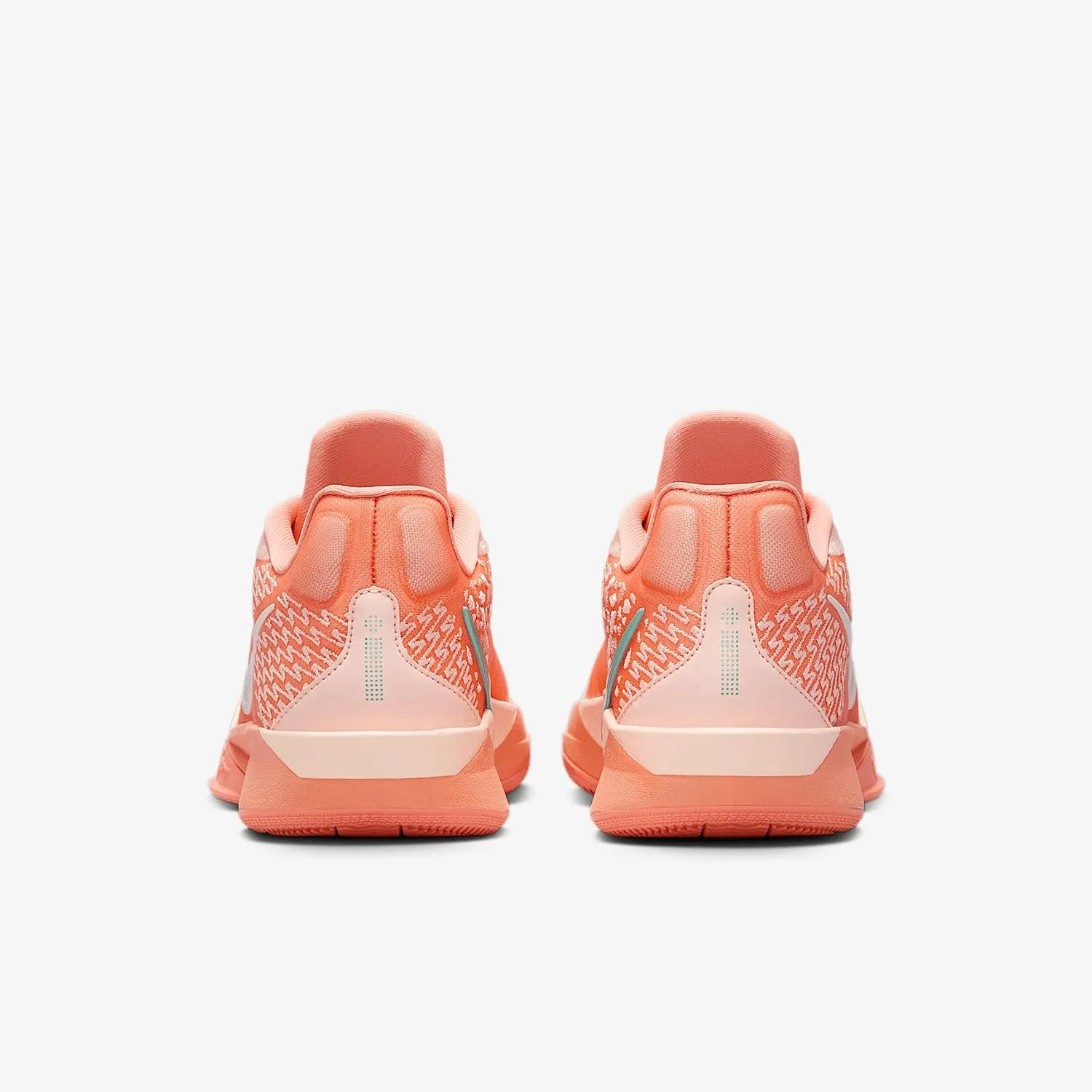 Nike Sabrina 2 Basketball Shoes (FQ2174-801, Apricot Agate/Washed Coral/Washed Teal/Light Bone)