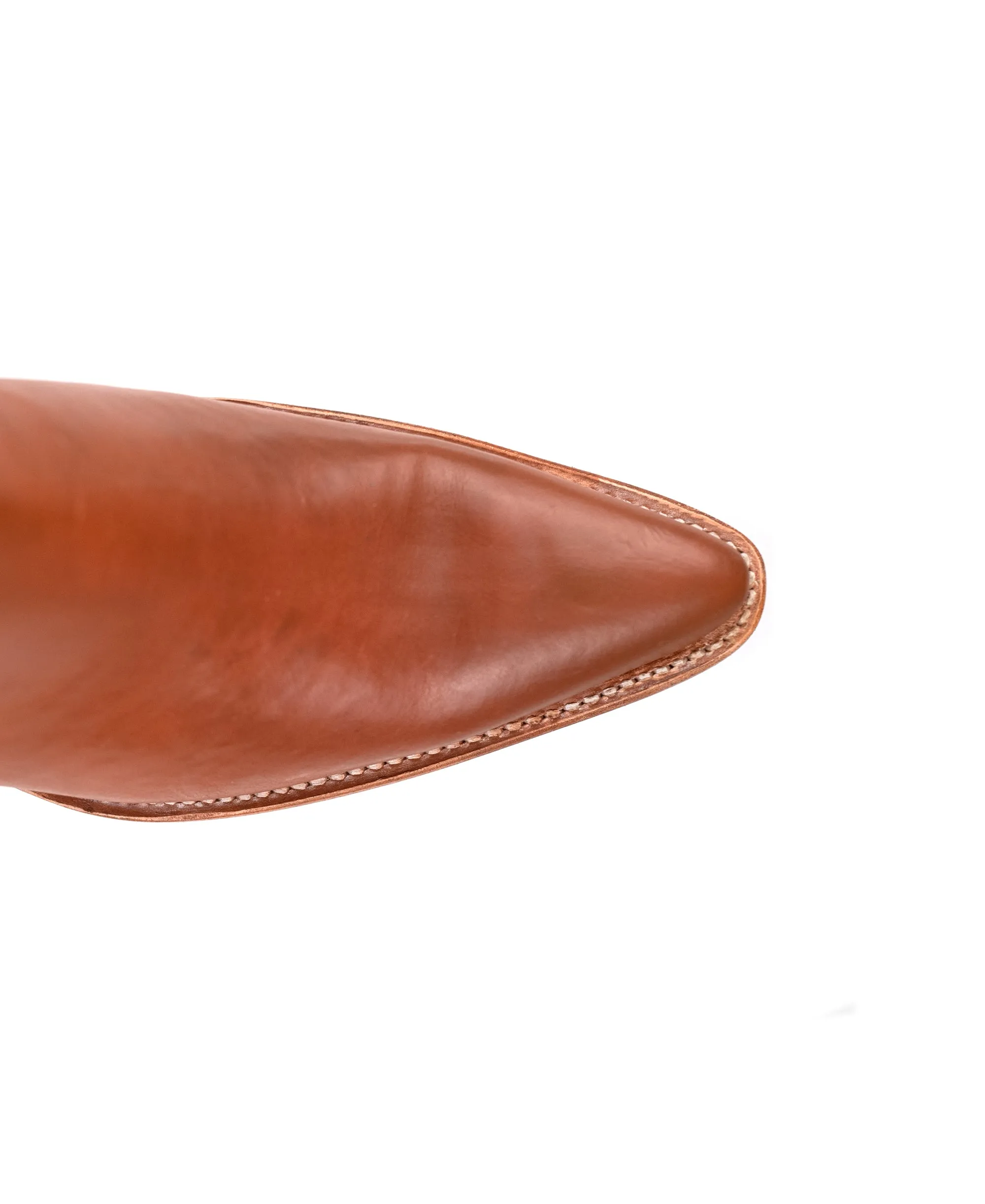 No.1001 FREEWAY chelsea boot oak veg tanned leather